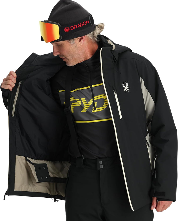 Spyder Herren Vertex Jacket Oberbekleidungsjacke L Black2, L Black2