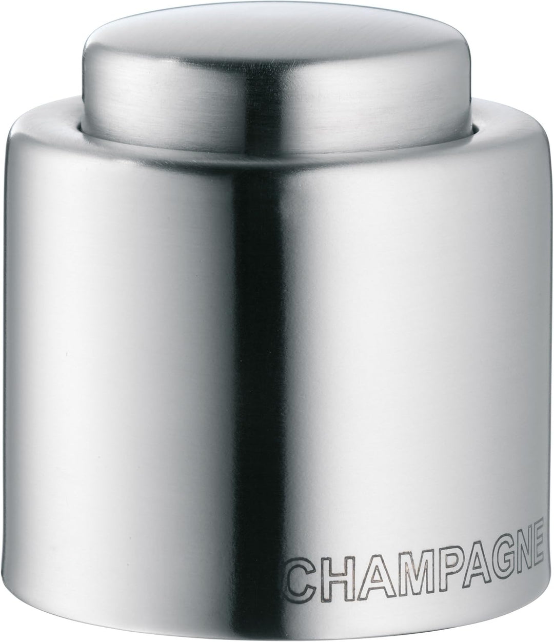 WMF Minimühle Cromargan Edelstahl rostfrei Acrylglas Handwäsche & Sektflaschenverschluss passt auf j