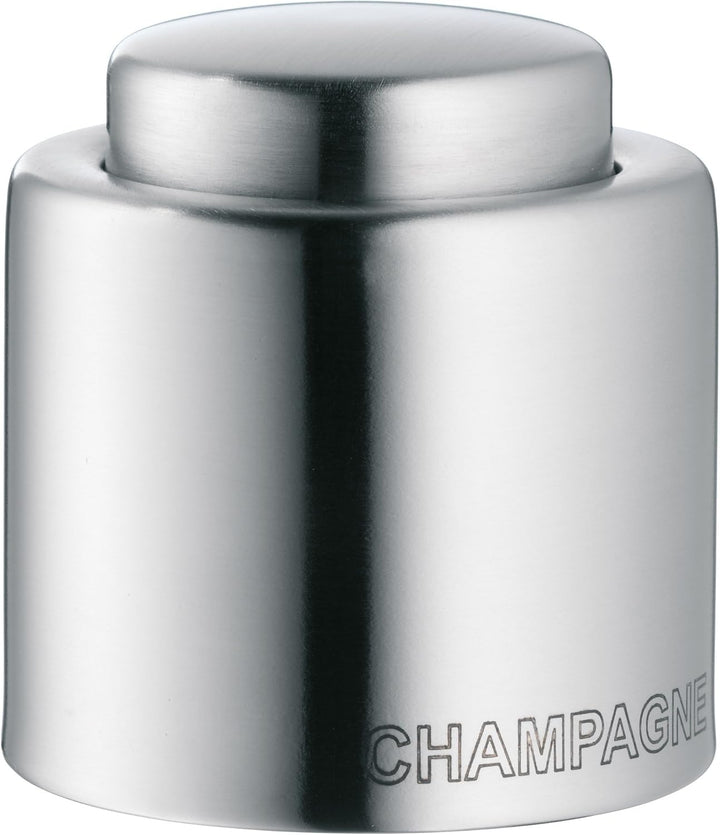 WMF Minimühle Cromargan Edelstahl rostfrei Acrylglas Handwäsche & Sektflaschenverschluss passt auf j