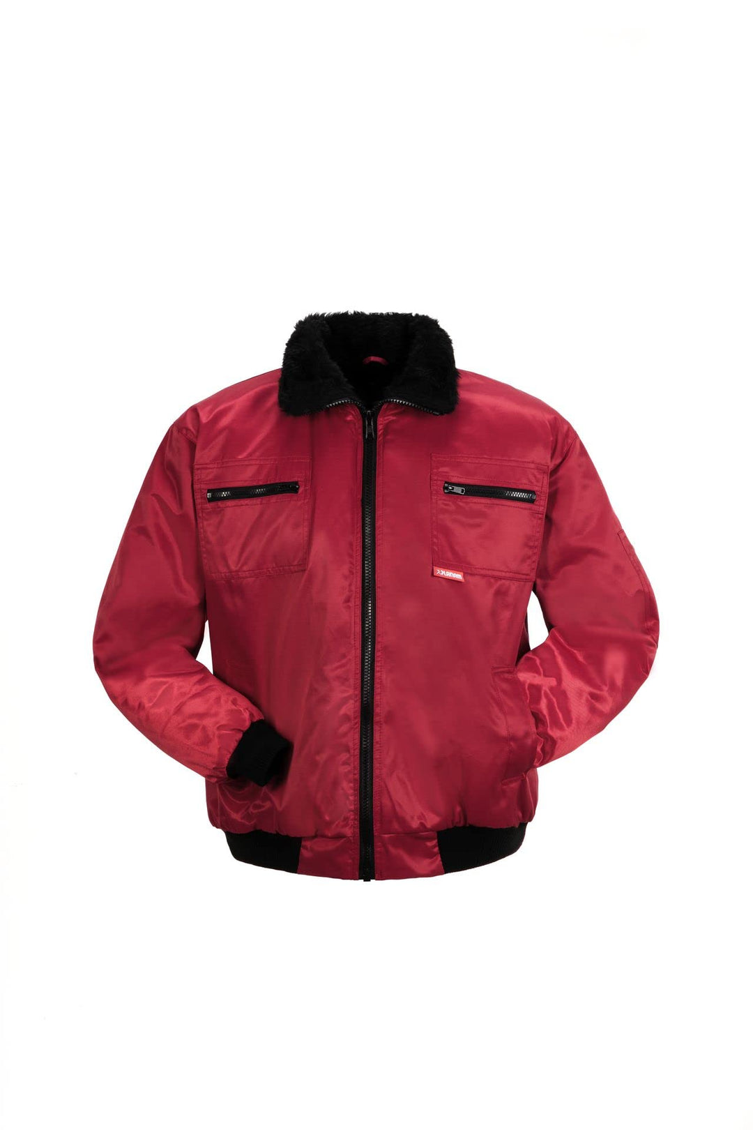 Planam Outdoor Winter Herren Gletscher Pilotenjacke rot Modell 0338 Grösse L Rot L, Rot L