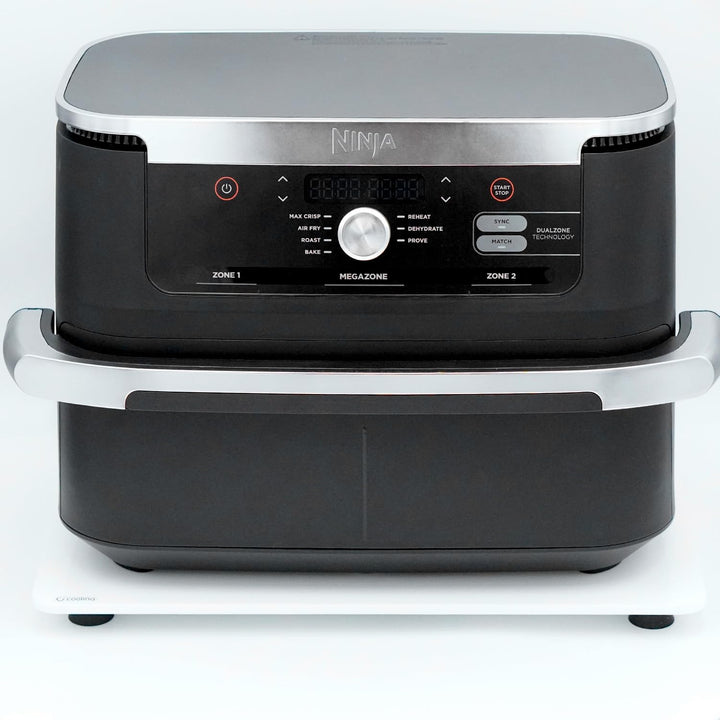Premium Gleitbrett Gleiter Slider für Ninja Heissluftfritteuse Foodi Flexdrawer 10,4l AF500EU (weiss