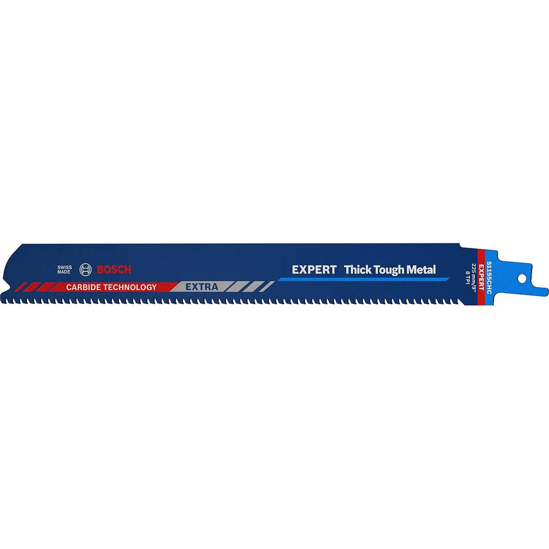 Bosch Accessories 2608900370 EXPERT ‘Thick Tough Metal’ S 1155 CHC Säbelsägeblatt, 10 Stück Sägeblat