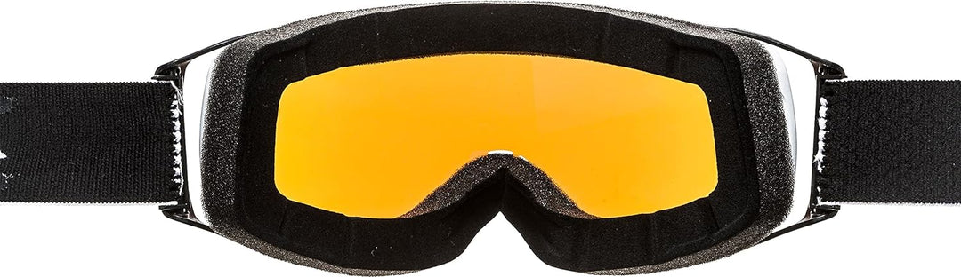 ALPINA DOUBLE JACK PLNT Q-LITE - Verspiegelte, Kontrastverstärkende OTG Skibrille Mit 100% UV-Schutz