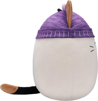 Squishmallows SQCR04208 - Cam die Katze mit Mütze 40 cm, offizielles Kelly Toys Plüsch, superweiches