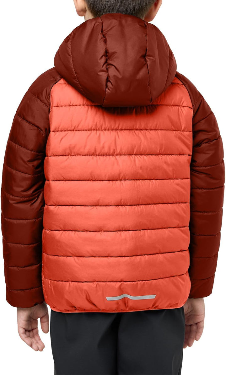 Jack Wolfskin Unisex Kinder Zenon Jacket K Jacket 116 coral orange, 116 coral orange
