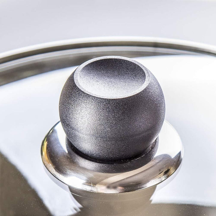 AMBITION Kochtopf mit Deckel VIKOS 5,8L Topf Suppentopf Gemüsetopf Kartoffeltopf Sossentopf Edelstah
