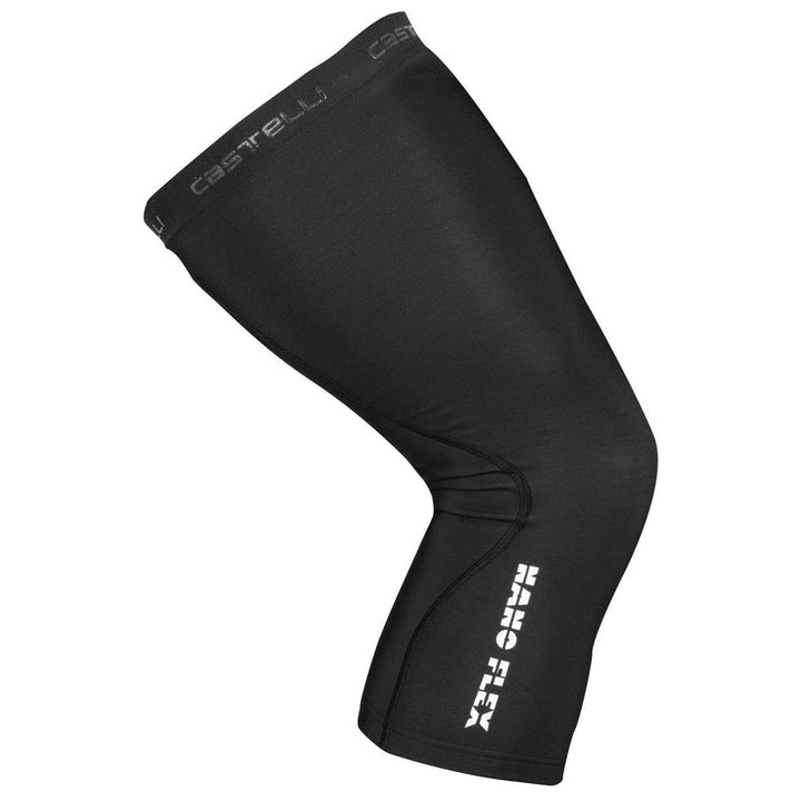 CASTELLI Herren Nano Flex 3g Kneewarmer Leg warmers (1er Pack) L Schwarz, L Schwarz