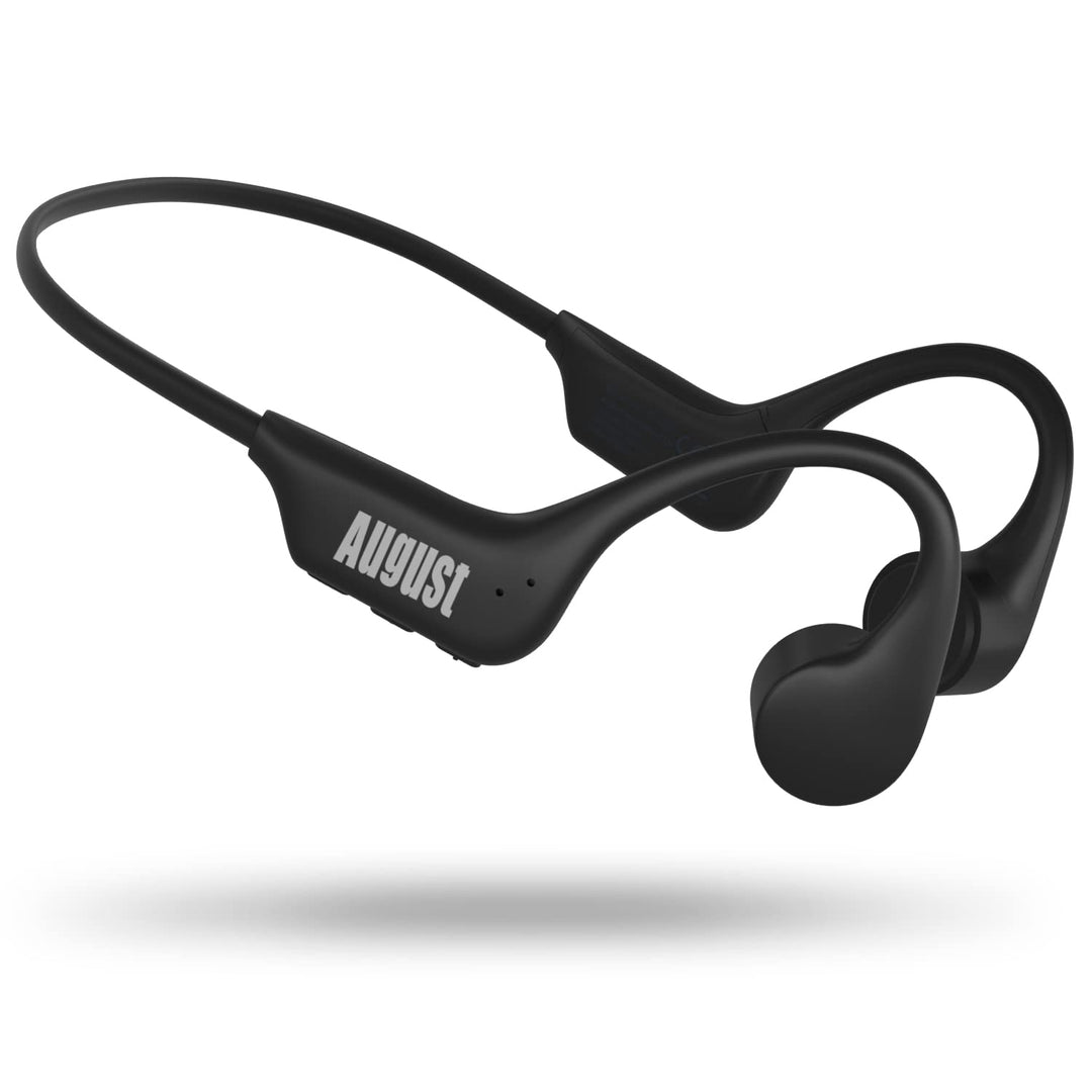 August EP400 Knochenschall Kopfhörer Bluetooth 5.3 Knochenleitungs-Kopfhörer mit Schutzklasse IP68 (