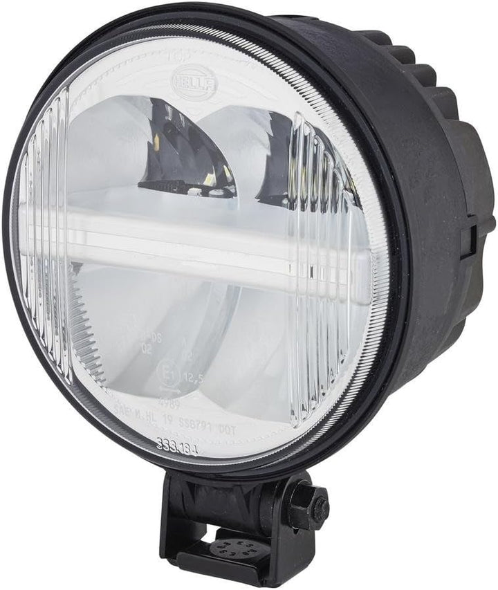 HELLA - LED-Hauptscheinwerfer - M133 - 12V - Anbau - glasklare Streuscheibe - Lichtscheibenfarbe: tr