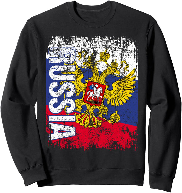 RUSSLAND Flagge Damen Herren Kinder RUSSLAND Sweatshirt