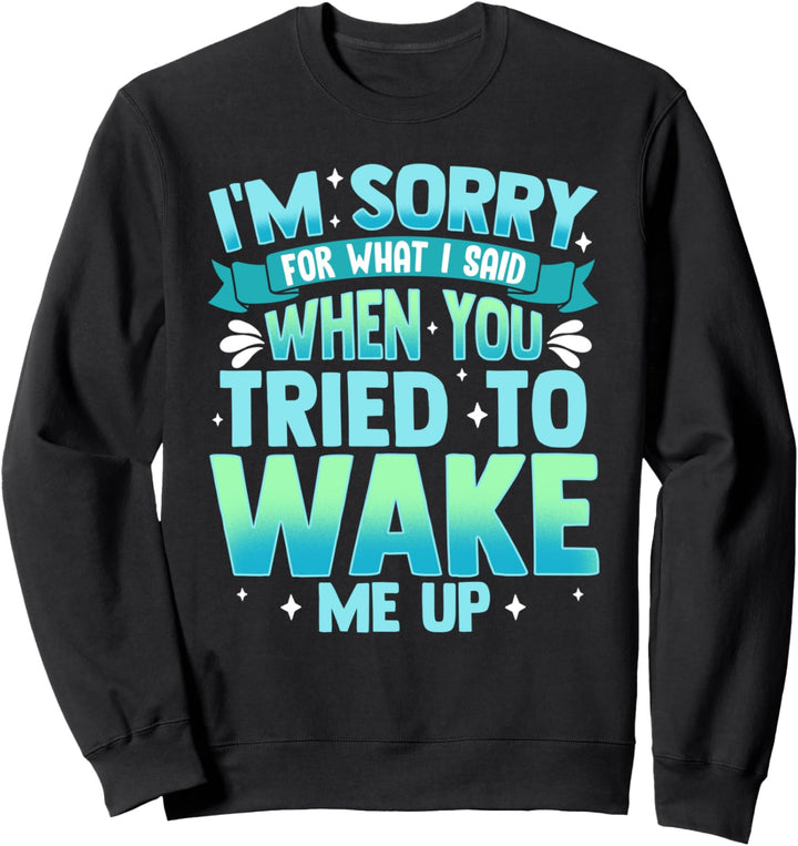 Kids Pajamas Lazy Sleepy Funny Pajama PJ Top Girls Daughter Sweatshirt