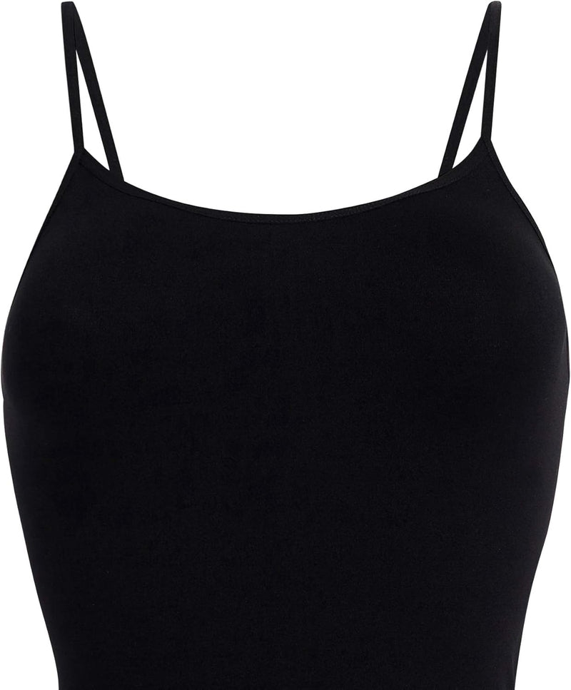 UnsichtBra 3er Pack Damen Shape Unterhemden | Spaghettiträger Basic Top Unterhemd | Mikrofaser Spagh