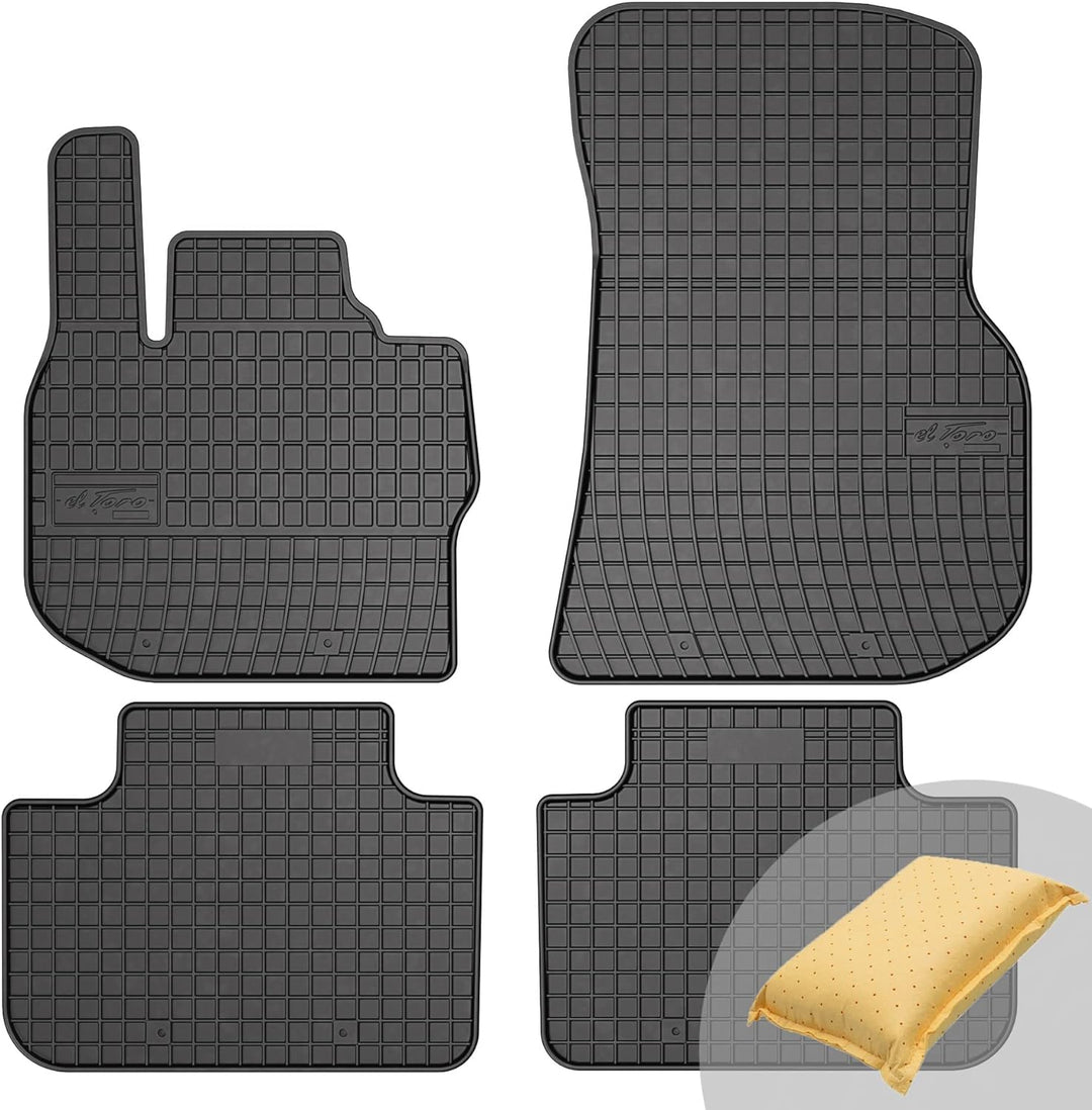 FROGUM EL Toro Gummimatten Ganzjähriges-Set von Autofussmatte Auto Fussmatten für BMW X3 G01 ab 2017