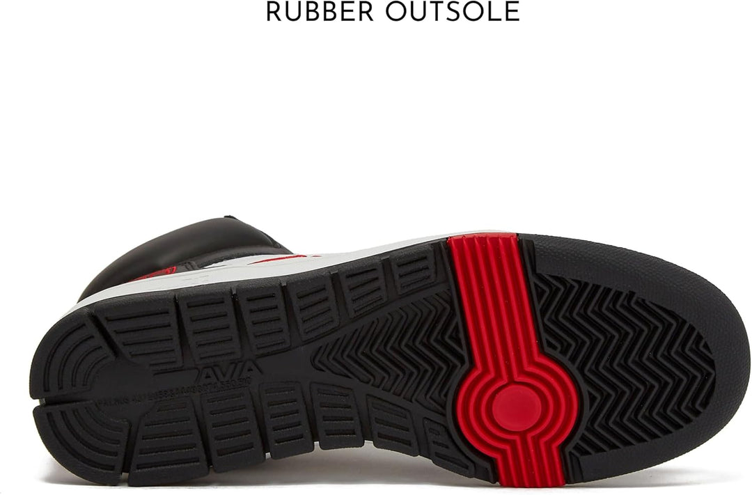 Avia 830 Basketballschuhe für Herren, Retro, High-Top-Sneaker, für drinnen oder draussen, Strasse od