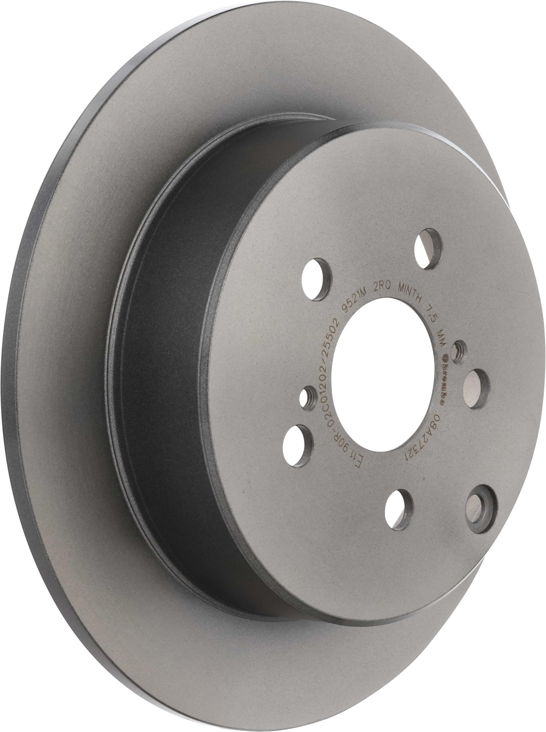Brembo 08.A273.21 Hintere Bremsscheibe mit UV Lackierung, Anzahl 2
