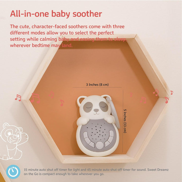 Cloud B Sweet Dreamz jouet pour bébé accroché Sweet Dreamz On The Go - Panda, Sweet Dreamz On The Go