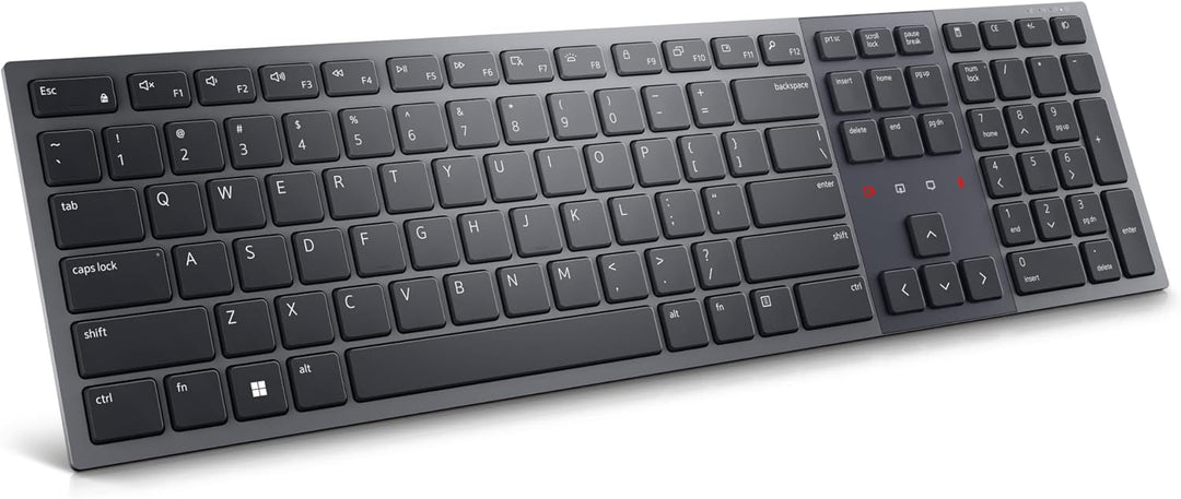 Dell Premier Collaboration Keyboard - KB900GR (deutsche Tastatur QWERTZ, kabellos, Bluethooth) schwa