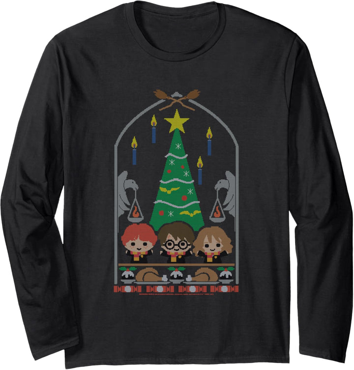 Harry Potter Christmas Dinner Weihnachten Langarmshirt