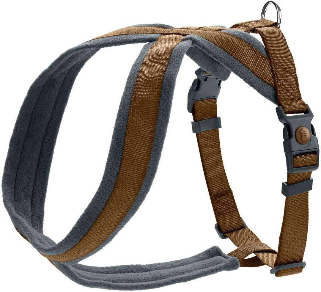 HUNTER Hundegeschirr LONDON COMFORT, atmungsaktives 3D-Mesh, 2-fach verstellbar, Sicherheitsverschlu