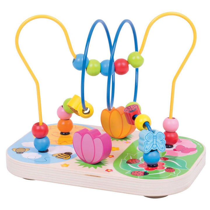 Bigjigs Toys Wooden Flower Bead Maze