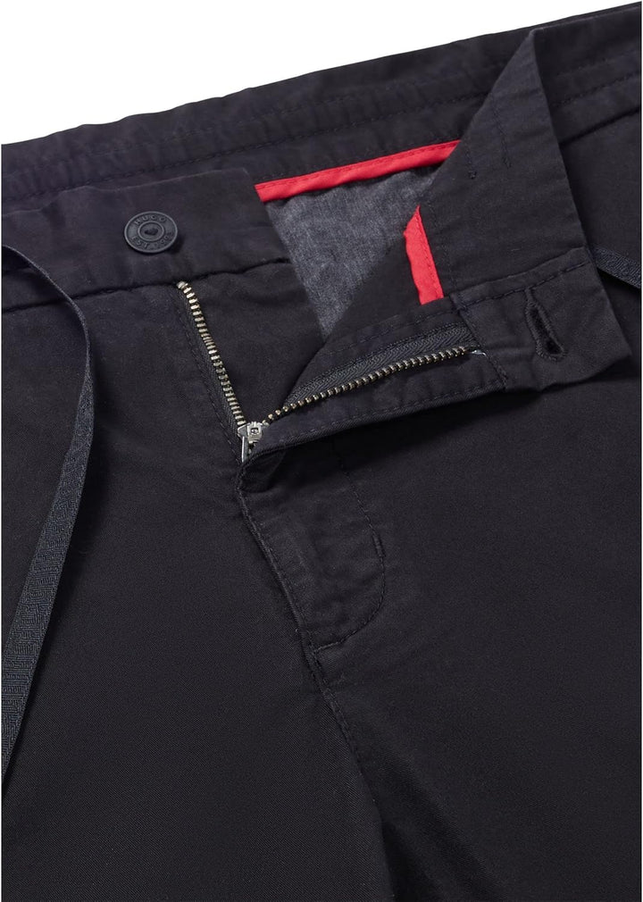 HUGO Herren Trousers_Flat, 29W / 34L Black1