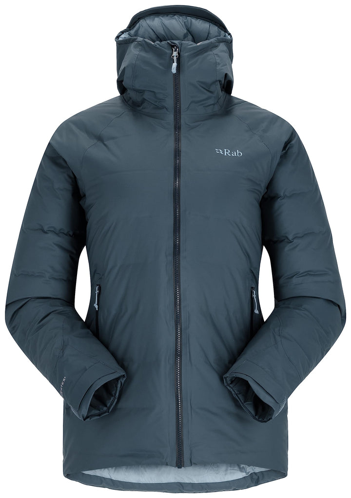 Rab Valiance Jacket Women 16 UK Damen Orion Blau, 16 UK Damen Orion Blau