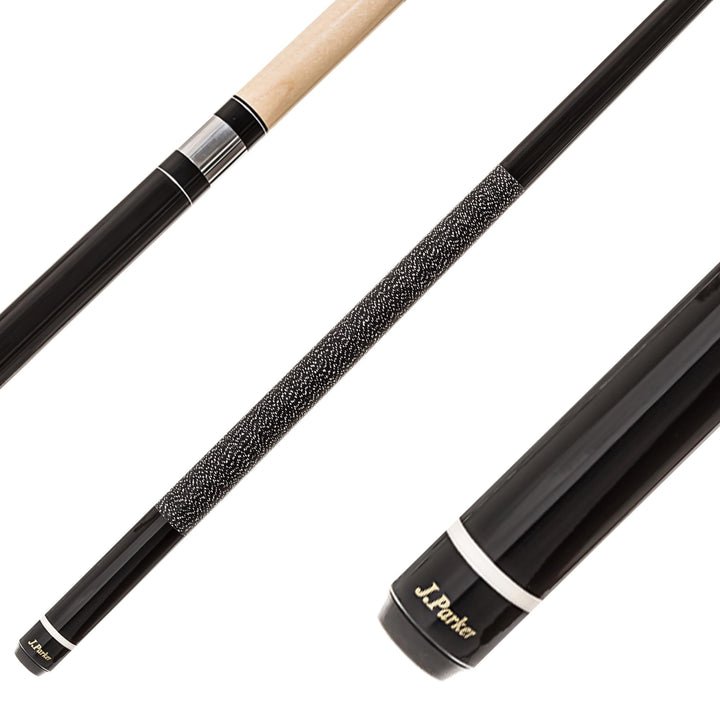 Parker Billardqueue JPS-Serie einfarbiger 2-TLG.Profi-Cue, hochwertiges Ahornholz und Leinenwicklung