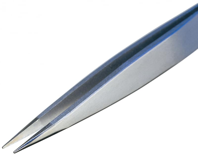 Pinzette mit flachen starken Spitzen L120mm (00 SA)