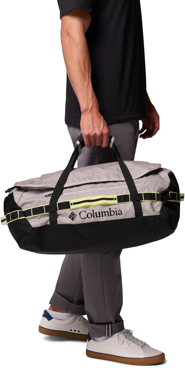Columbia Unisex Landroamer 40L Duffle Bag O/S Flint Grey, Black, Citron Haze, O/S Flint Grey, Black,