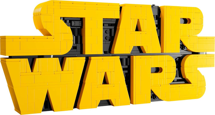 LEGO Star Wars 75407 Star Wars Logo Steinen - Bauset für Erwachsene zum Sammeln - Popkultur-Modell -