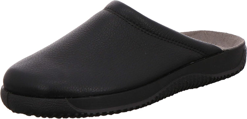 Rohde 1989 Soltau-H Herren Pantoletten Clogs 41 EU Weit Schwarz