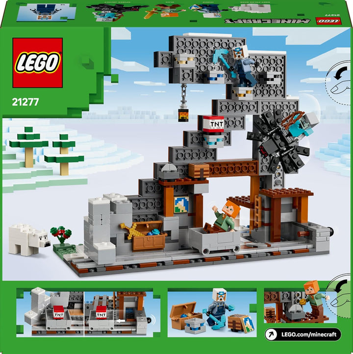 LEGO Minecraft Die Spitzhackenmine - Interaktives Spielzeug für Kinder - Alex, Minenarbeiter und Str