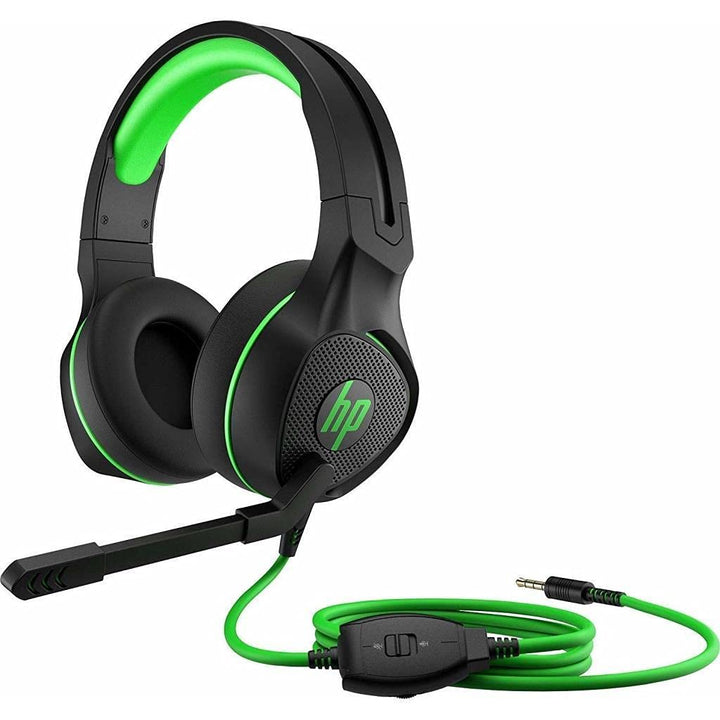 HP Pavilion 400 (4BX31AA) kabelgebundenes Gaming Headset, schwarz / grün 400 Headset