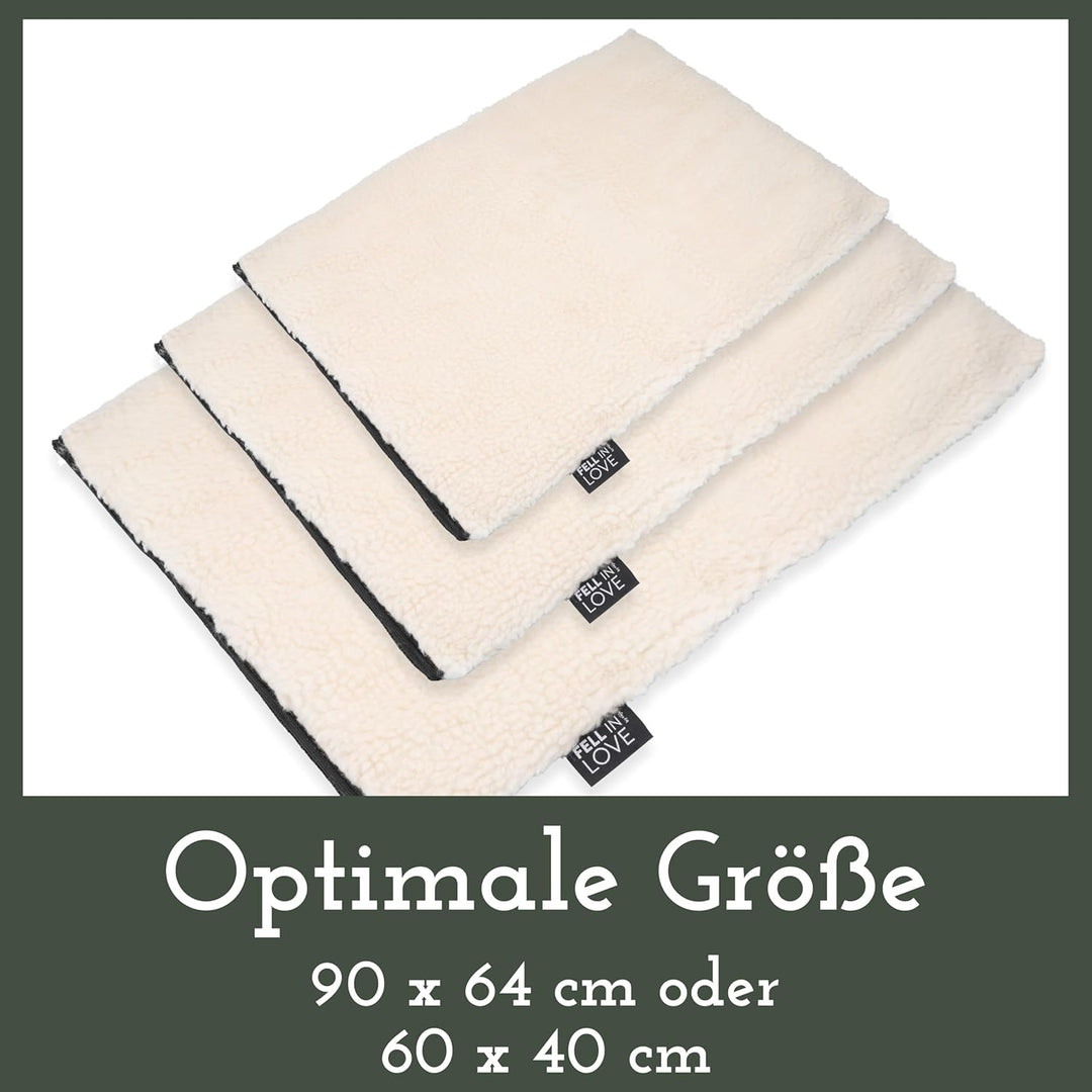 Fellou Heizdecke Katze 60 x 40 cm - Selbstheizende Decke Katze - Waschbar & Knisterfrei - Wärmedecke