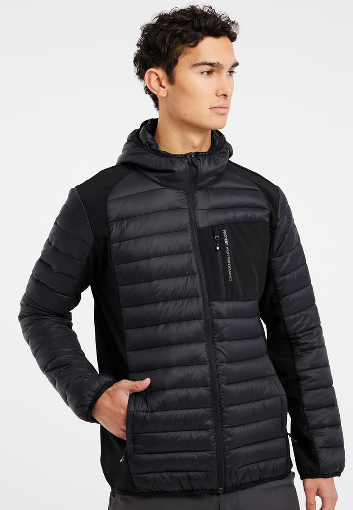 Protest Herren Letton Outdoorjacke XS True Black, XS True Black