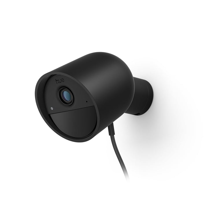Philips Hue Secure kabelgebundene Überwachungskamera, Aussenkamera mit 2K-Auflösung, Videoüberwachun