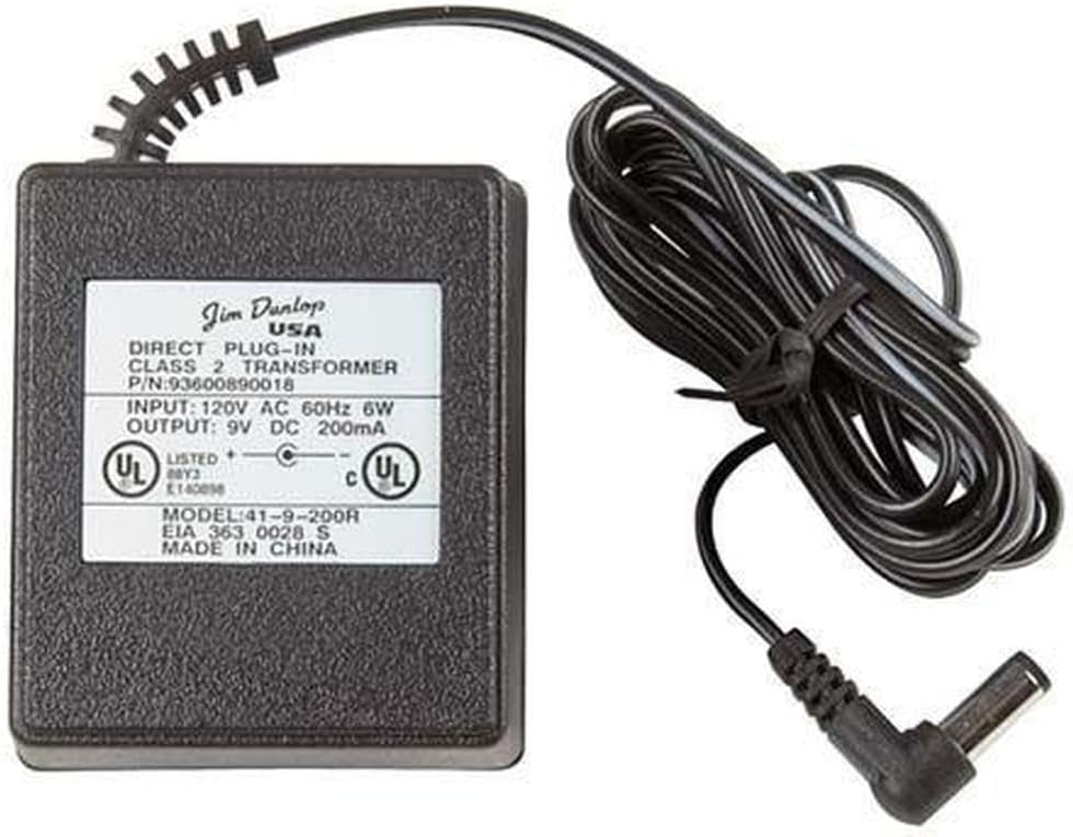 Dunlop ECB003E AC Adaptor 9 V, 9 V