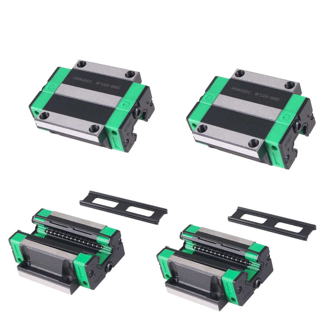 Linearführung 2 Stücke HGR20 300mm Linearschiene mit 4 Stücke HGW20CC Lagerblöcken für DIY 3D Drucke