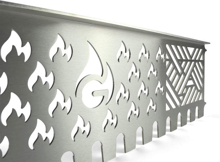 Grillrost.com Das Original Edelstahl Multistation | Warmhalterost für Burnhard Big Fred | mit Drumst