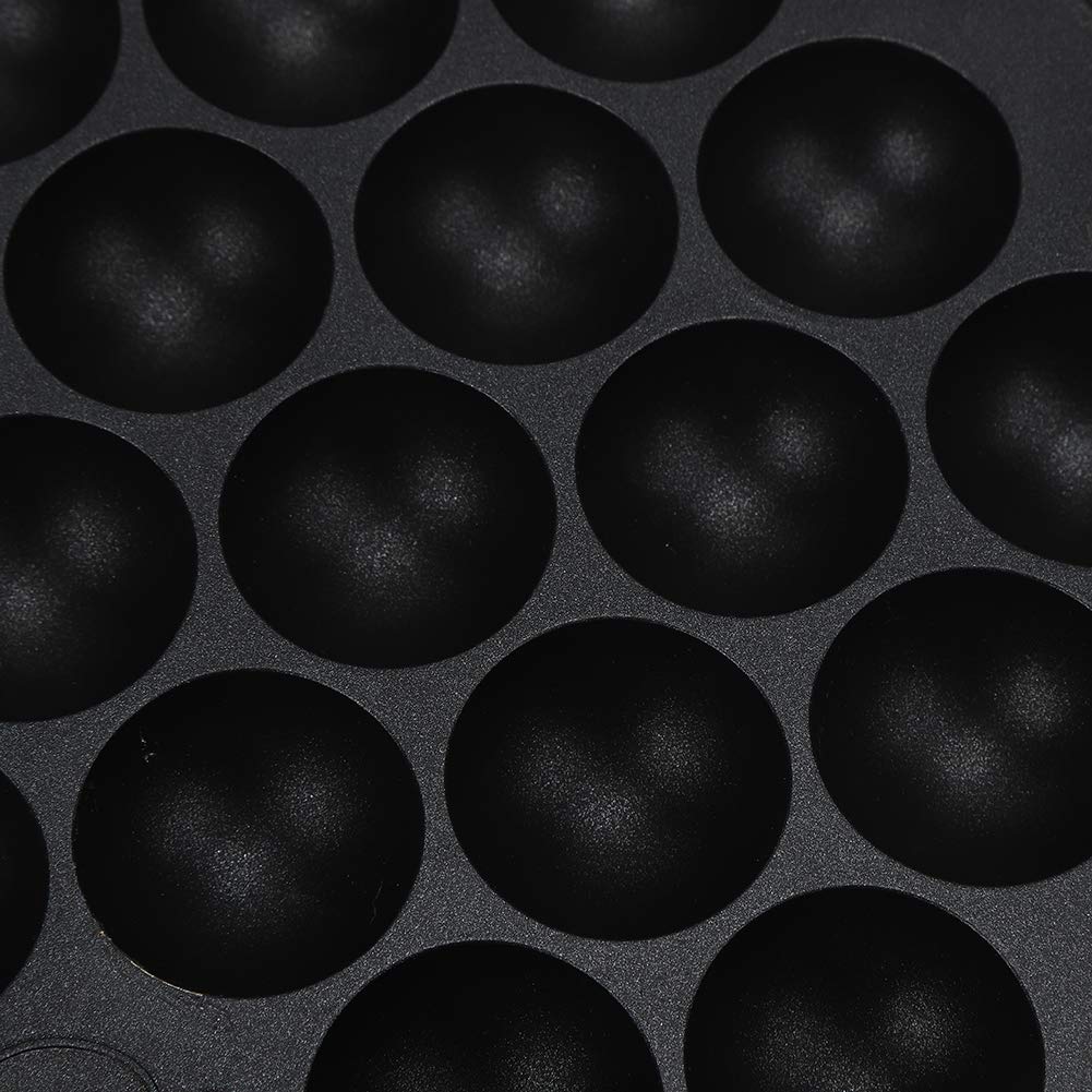Elektrische Takoyaki-Maschine mit 18 Runden Formen, Oktopus-Kugel, Mini-elektrische Backform, Frühst