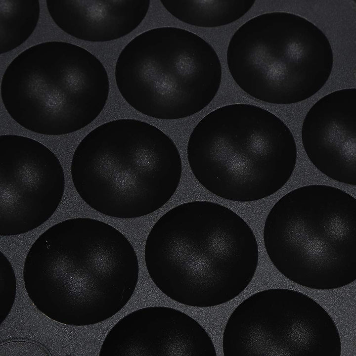 Elektrische Takoyaki-Maschine mit 18 Runden Formen, Oktopus-Kugel, Mini-elektrische Backform, Frühst