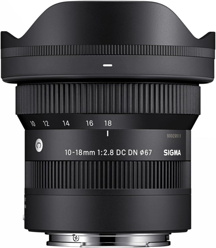 SIGMA Objectif 10-18mm f/2.8 DC DN Compatible Sony E