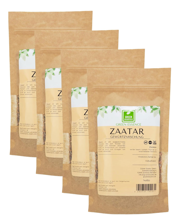 Zaatar Gewürzmischung 1Kg von Green Essence - Za’atar arabische Gewürze ohne Salz - orientalische Ge