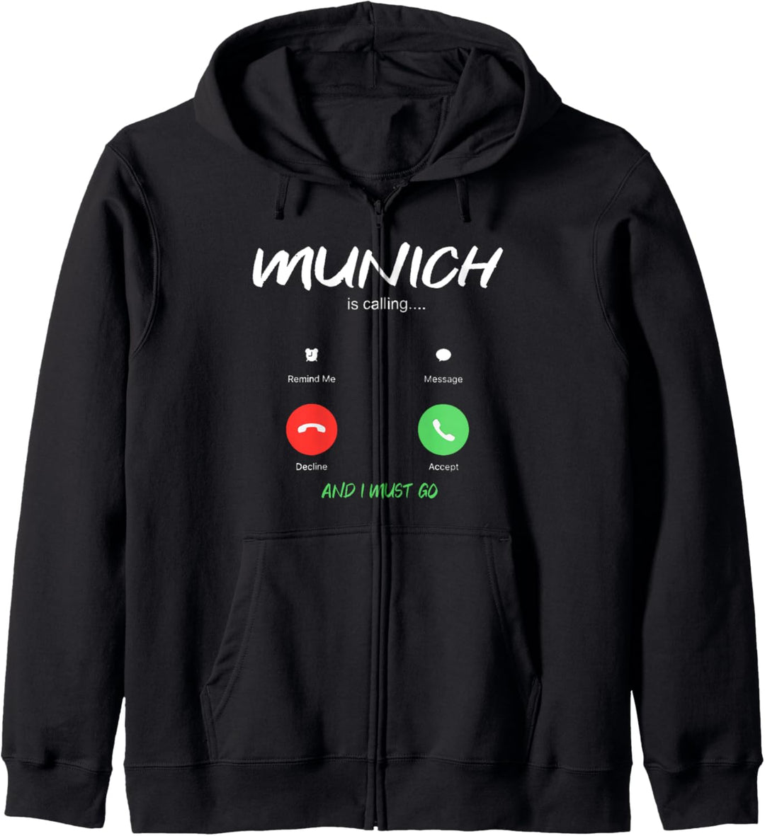 Munich Is Calling München Städtetrip Bayern Kapuzenjacke