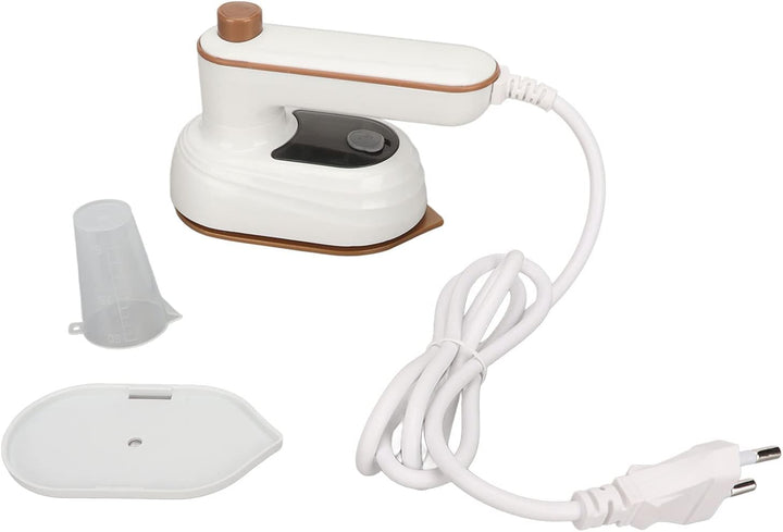 Focket Mini Bügeleisen, Tragbares Hand Dampfbügeleisen mit um 180° Drehbarem Klappgriff, 3 Sekunden