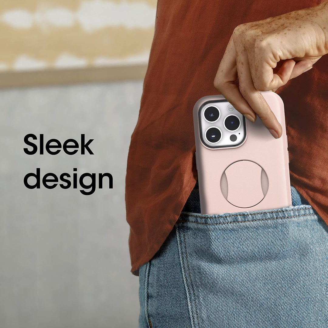 OtterBox OTTERGRIP Symmetry Serie Schutzhülle für iPhone 14 Pro Max - Made Me Blush (Pink), Pink