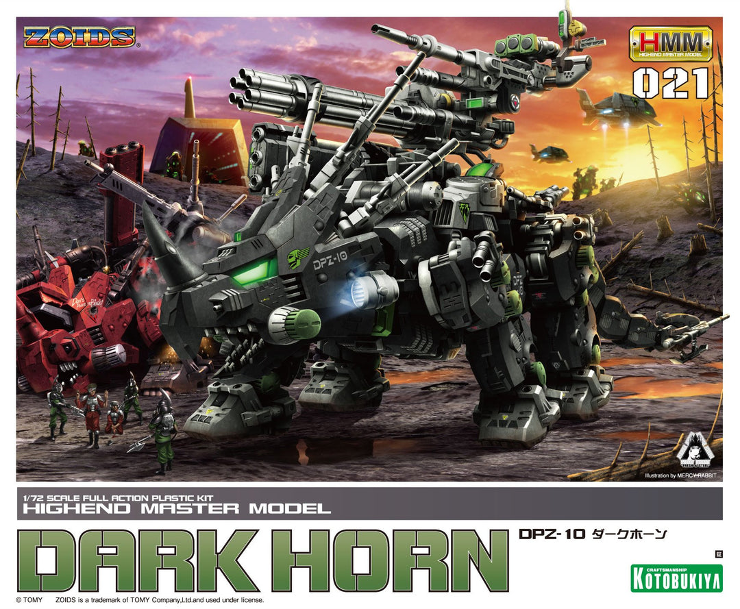 DPZ-10 Dark Horn (Plastic model) Kotobukiya Zoids 1/72