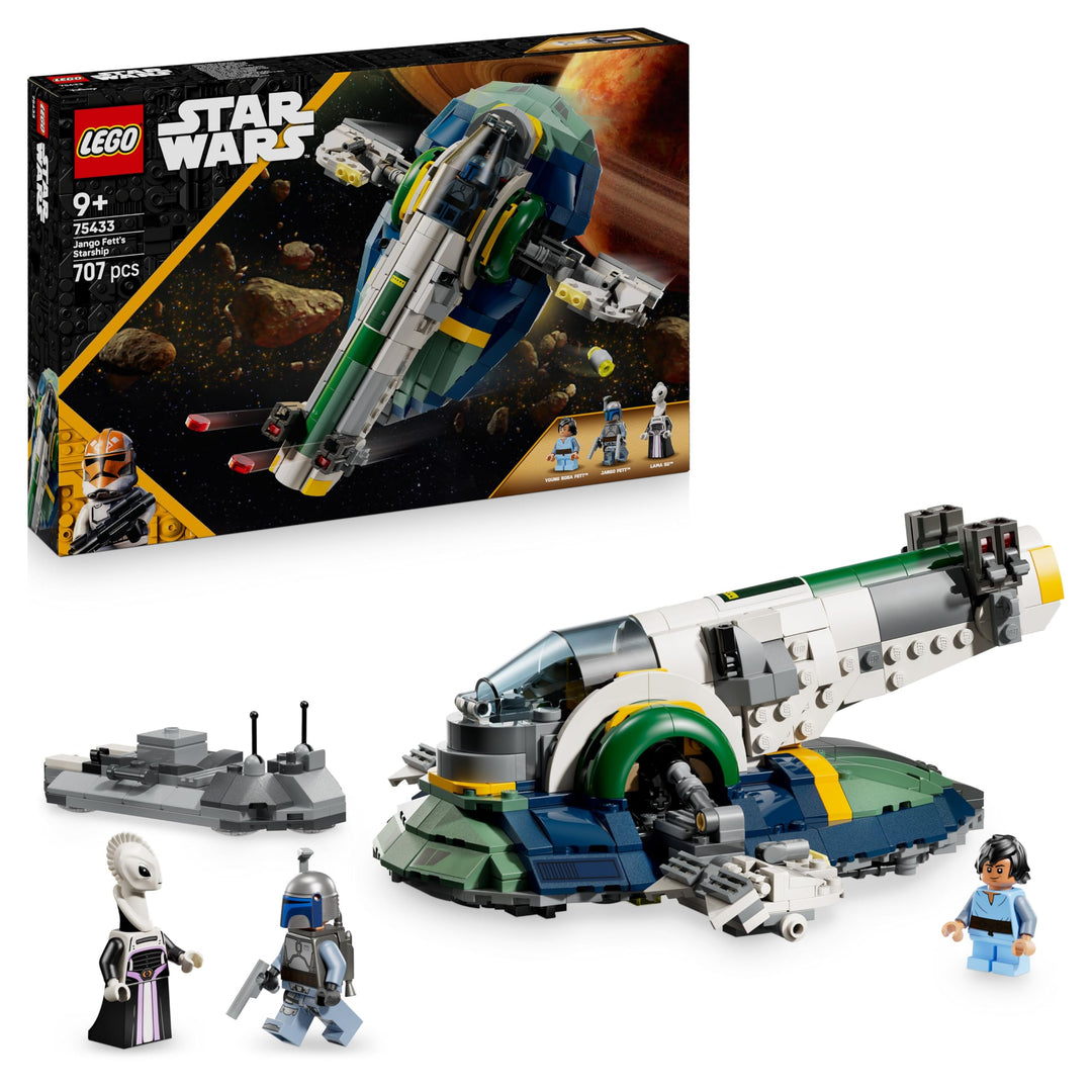 LEGO Star Wars: Angriff der Klonkrieger Jango Fetts Sternenschiff - Spielzeug für Jungen und Mädchen