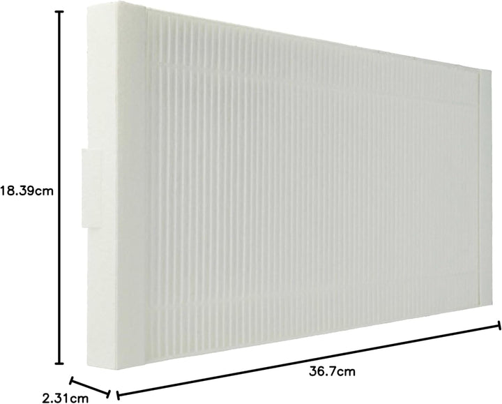 vhbw 4X Pollenfilter kompatibel mit Stiebel-Eltron LWZ 5 S Trend, LWZ 5 S Plus Lüftungsgerät - Luftf