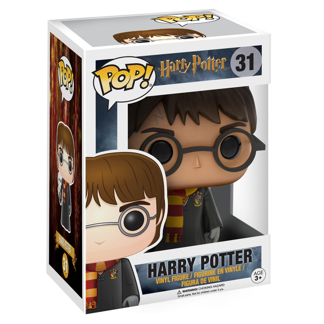 Funko Pop! Movie: HP - Harry Potter mit Hedwig - Vinyl-Sammelfigur - Geschenkidee - Offizielle Hande